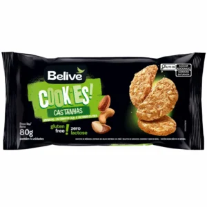 Cookie Castanhas Sem Glúten Sem Lactose Sem Leite Belive