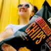 Chips de Batata-Doce Sem Glúten Belive temperados com Sal Rosa do Himalaia