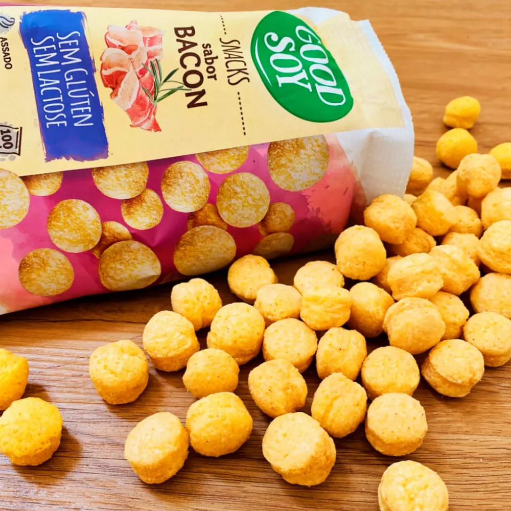 goodsoy-snacks-salgadinho-de-bacon-sem-gluten-sem-lactose-sem-leite-2 Snack GoodSoy Salgadinho de Bacon Sem Glúten Sem Leite Sem Lactose 25g