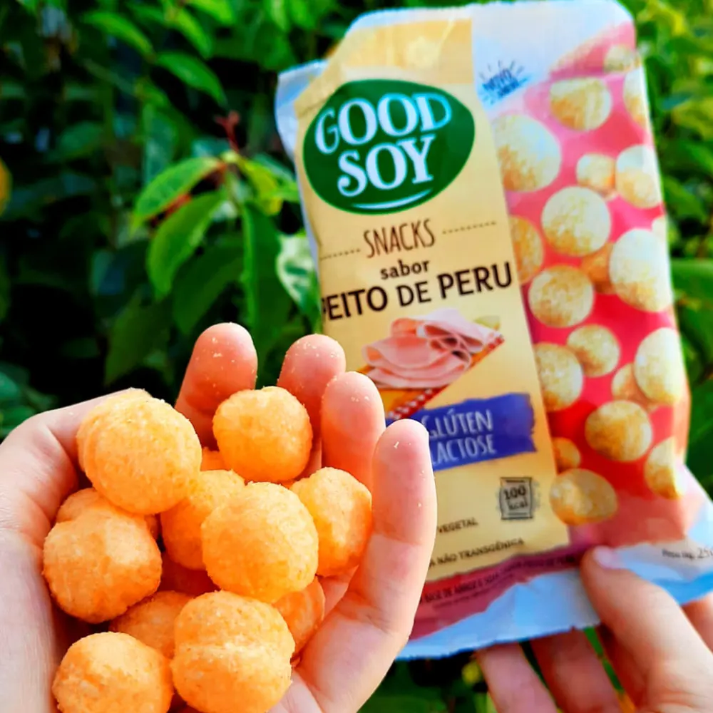 goodsoy-snacks-salgadinho-de-peito-de-peru-sem-gluten-sem-lactose-sem-leite-2 Snack GoodSoy Salgadinho de Peito de Peru Sem Glúten Sem Leite Sem Lactose 25g