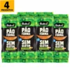 Combo Pão Sem Glúten Sem Lactose Sem Leite Multigrãos Belive - 4 pacotes