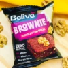 Brownie Sem Açúcar Sem Glúten Sem Leite Chocolate com Nozes Belive