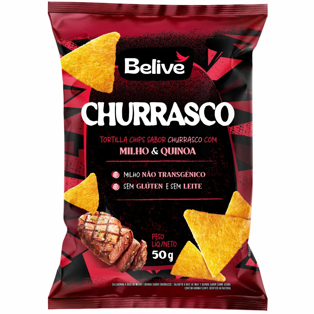 tortilla-chips-nachos-sem-gluten-sabor-churrasco-belive-1 Tortilla Chips sabor Churrasco Sem Glúten Sem Leite Nachos Belive