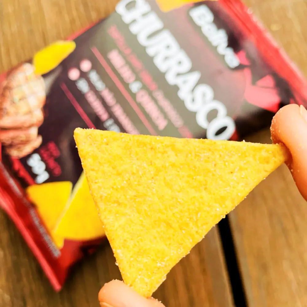 tortilla-chips-nachos-sem-gluten-sabor-churrasco-belive-3 Tortilla Chips sabor Churrasco Sem Glúten Sem Leite Nachos Belive