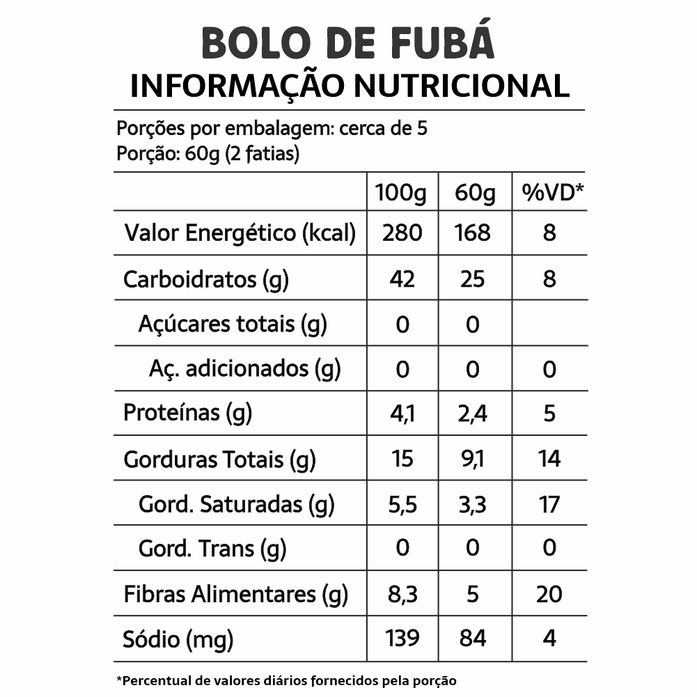 tabela-nutricional-bolo-de-fuba-sem-acucar-sem-gluten-sem-leite-belive